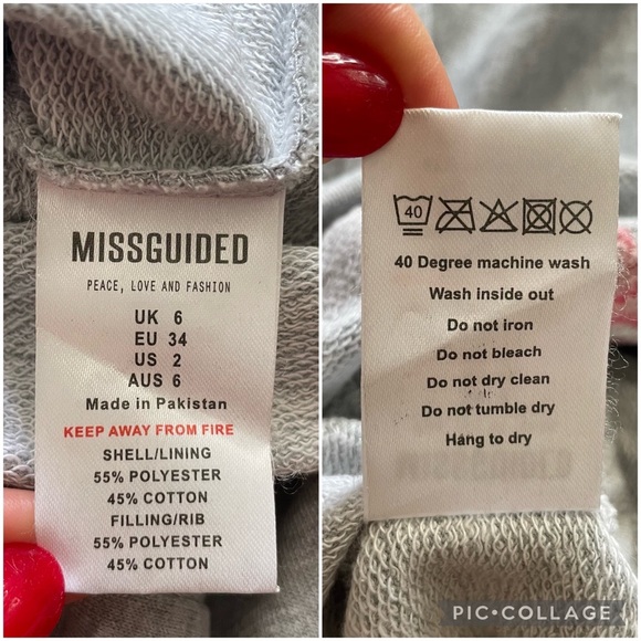 NWT Missguided gray embroidered long sleeve romper size 2 - Picture 11 of 13